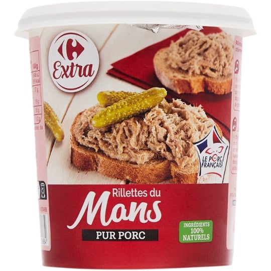 Rillettes du Mans CARREFOUR EXTRA