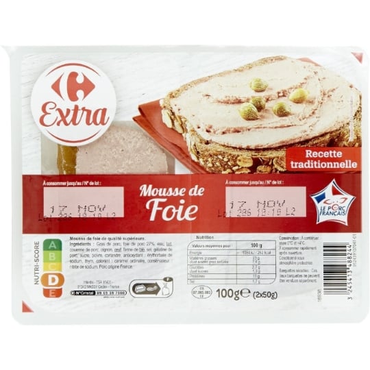 Mousse de Foie CARREFOUR EXTRA
