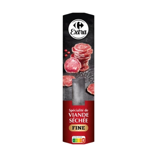 Saucisse Sèche au Jambon CARREFOUR EXTRA