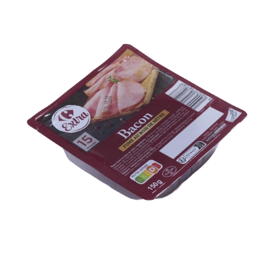 Bacon fumé au bois de hêtre CARREFOUR EXTRA