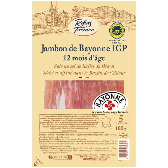 Jambon de Bayonne IGP REFLETS DE FRANCE