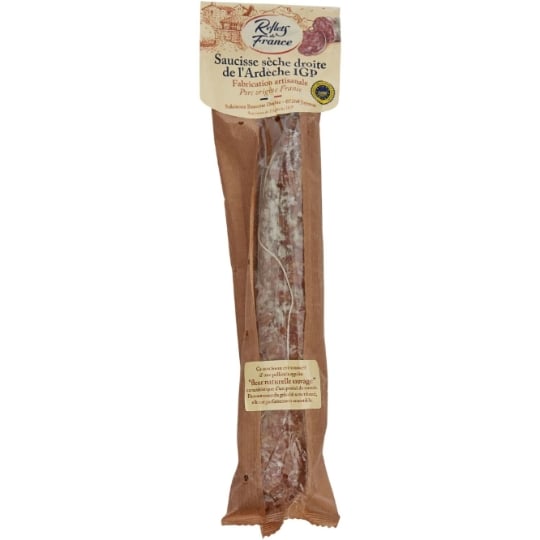 Saucisse Sèche Droite Ardèche IGP REFLETS DE FRANCE