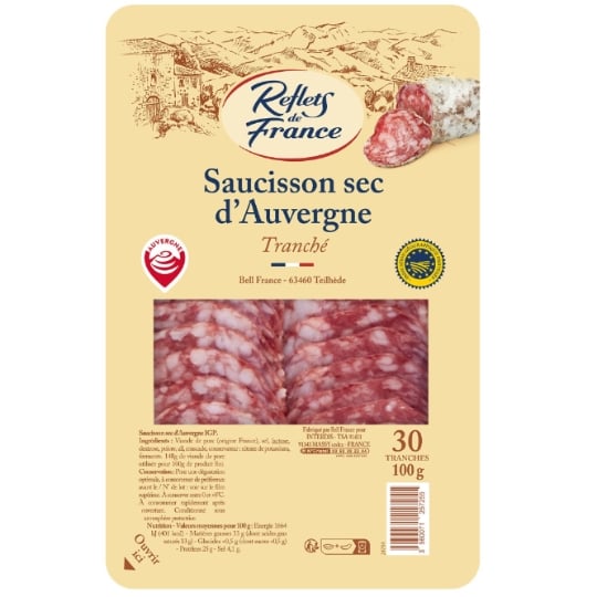 Saucisson Sec d'Auvergne REFLETS DE FRANCE