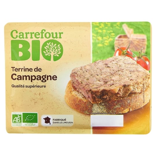 Terrine de Campagne CARREFOUR BIO
