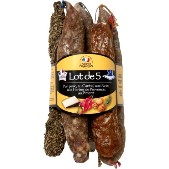 Assortiment Nature Noix Cantal Beaufort Herbes ALLIANCE PRODUCTEURS