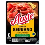 Jambon Cru Fines Tranches Serrano AOSTE