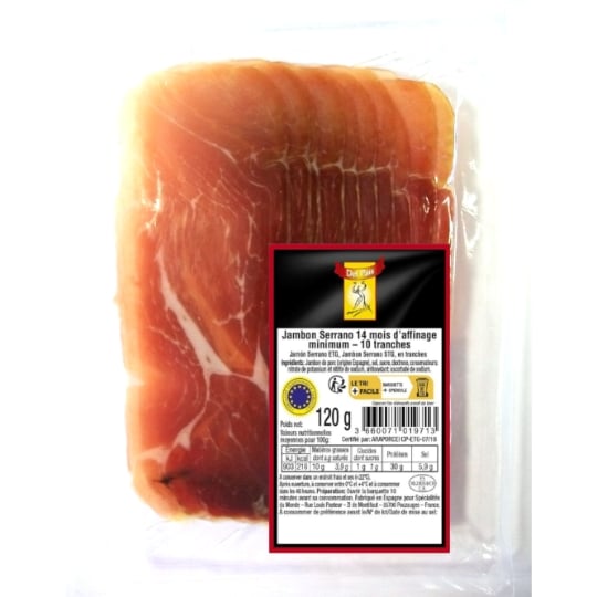 Jambon Serrano APERO D'ACHILLE