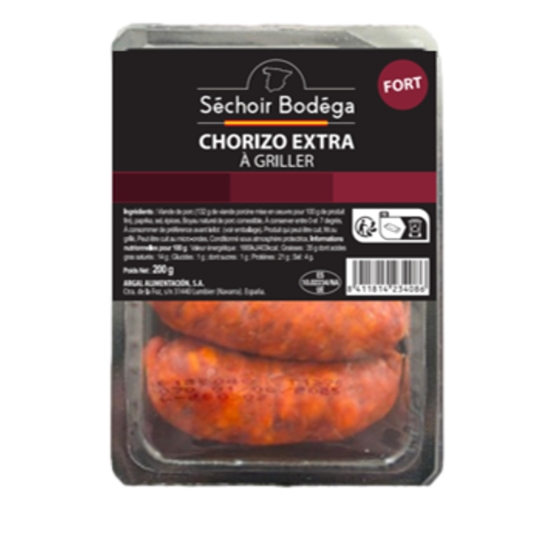 Chorizo Extra Fort à Griller ARGAL