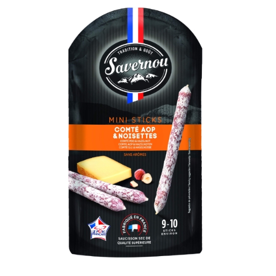 Mini Saucissons Comté Noisette AUVERNOU