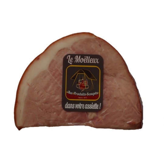 Jambon Cuit Supérieur Fumé Le Moëlleux AUX PRODUITS SAUGETS