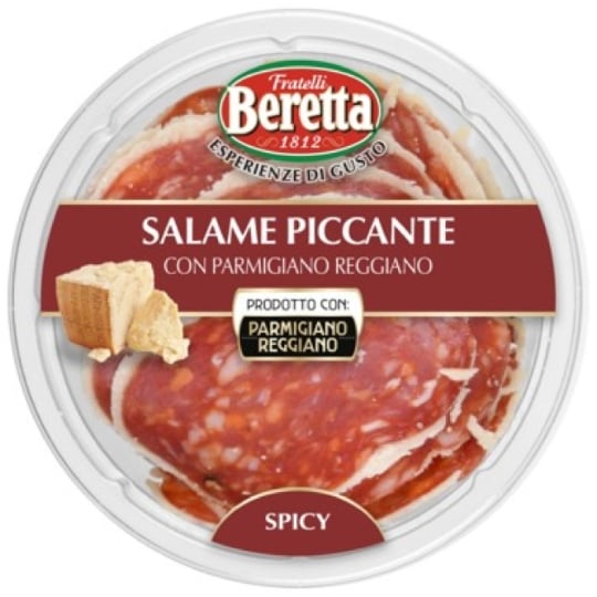 Saucisson au piment enrobé parmesan BERETTA