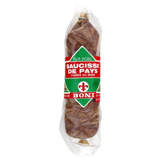 Saucisse Pur Porc Fumée BONI