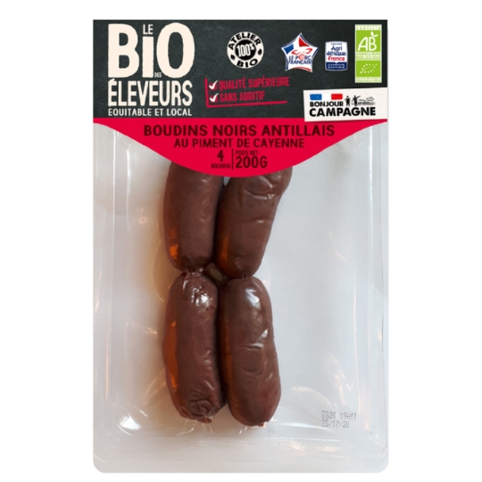 Boudin Antillais Bio BONJOUR CAMPAGNE
