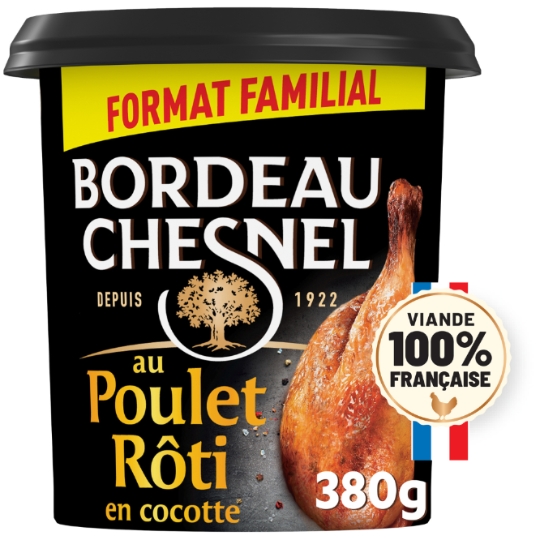 Tartinable au Poulet Rôti en Cocotte BORDEAU CHESNEL
