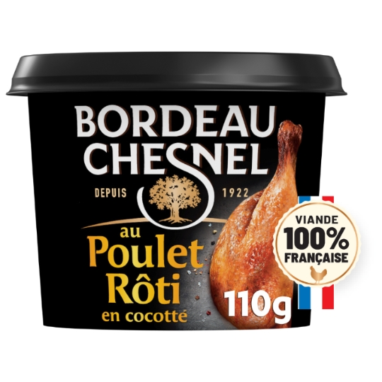 Tartinable de Poulet Rôti en Cocotte BORDEAU CHESNEL