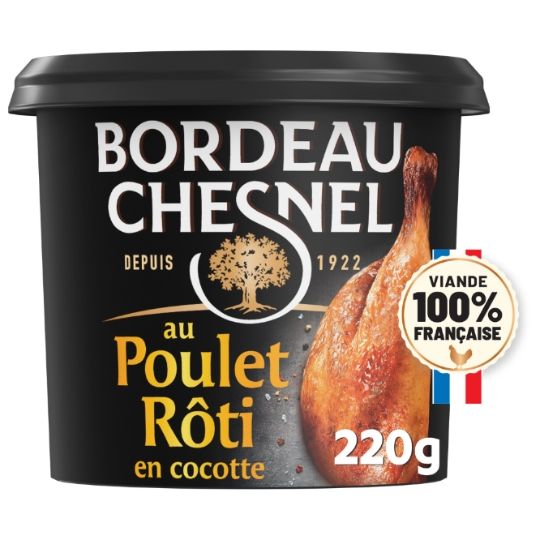 Tartinable au Poulet Rôti en Cocotte BORDEAU CHESNEL