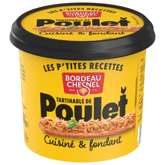 Tartinable de Poulet Cuisiné & Fondant BORDEAU CHESNEL