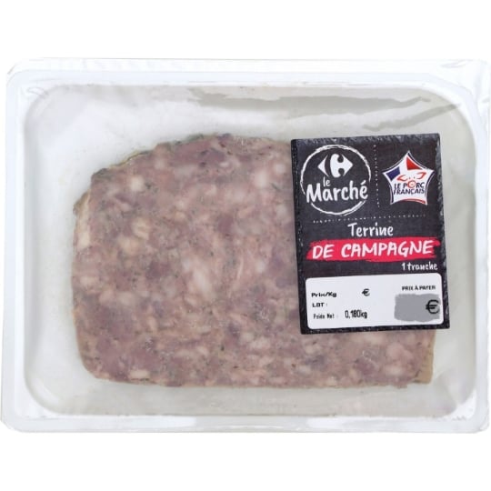 Terrine de Campagne CARREFOUR LE MARCHE