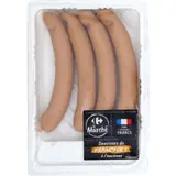 Saucisses de Francfort à l'ancienne CARREFOUR LE MARCHE