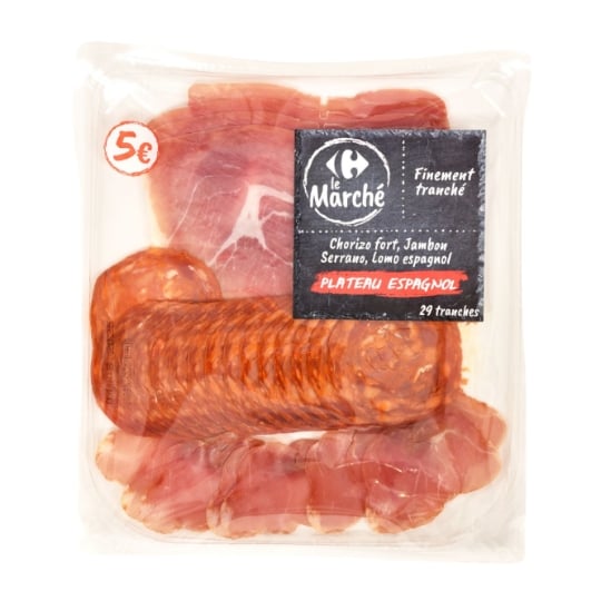 Assortiment de Charuterie Espagnole CARREFOUR LE MARCHE