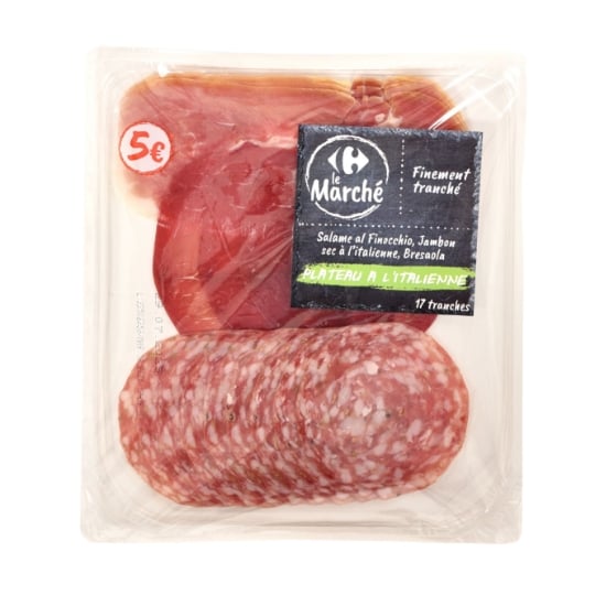 Assortiment de Charcuterie à l'Italienne CARREFOUR LE MARCHE