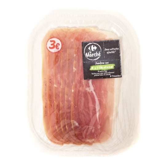 Jambon sec à l'italienne CARREFOUR LE MARCHE
