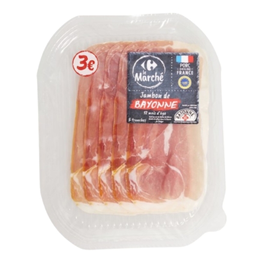 Jambon de Bayonne CARREFOUR LE MARCHE
