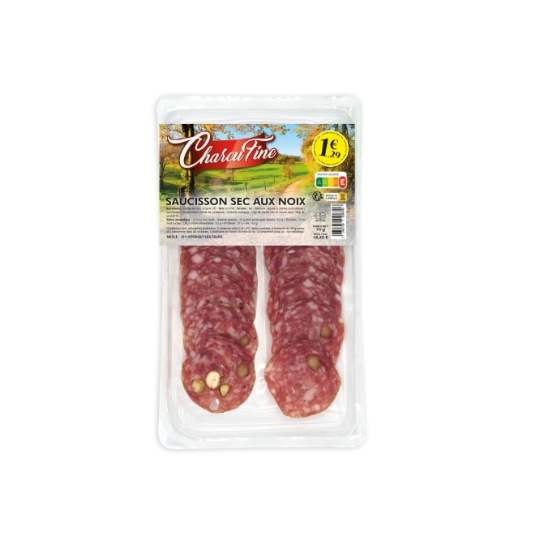 Saucisson Sec aux Noix CHARCUFINE