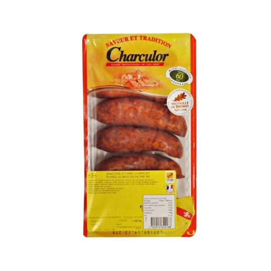 Saucisse à cuire chapelet à cuire CHARCULOR