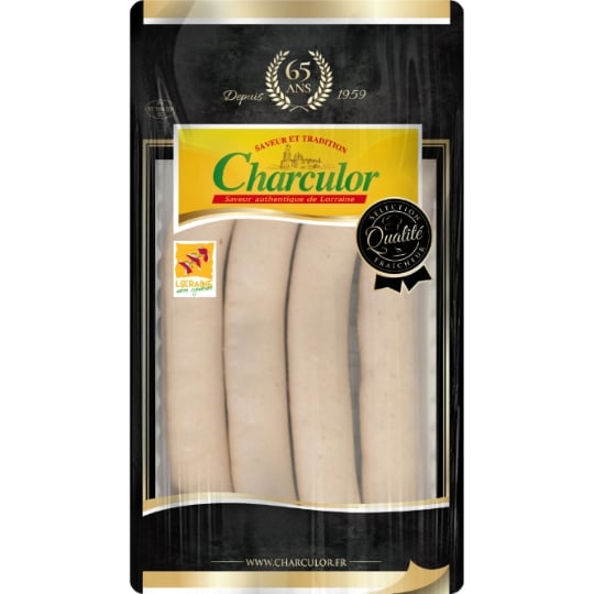 Saucisses blanches à griller CHARCULOR