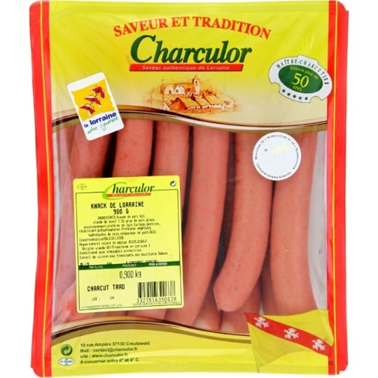 Saucisse Knack de Lorraine CHARCULOR
