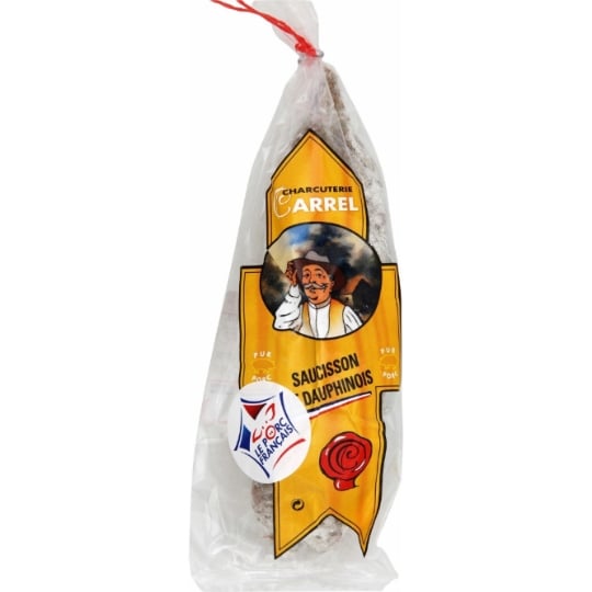 Saucisson Sec Pur Porc CHARCUTERIE CARREL