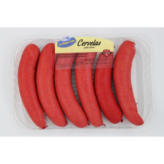 Cervelas Saucisses CHARCUTERIE DES FLANDRES