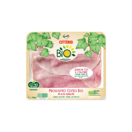 Jambon Cuit Bio Sans Gluten CITTERIO