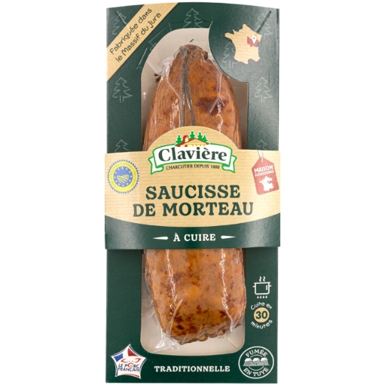 Saucisse de Morteau à cuire CLAVIERE