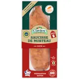 Saucisse de Morteau fumée cuite CLAVIERE