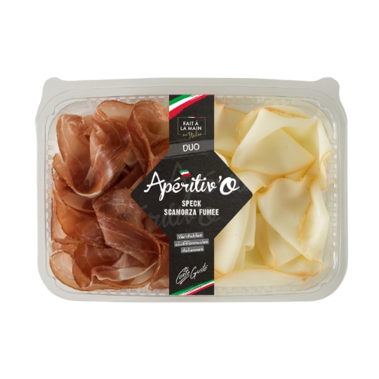 Plateau duo Speck et Scamorza fumée  CORTE DEL GUSTO