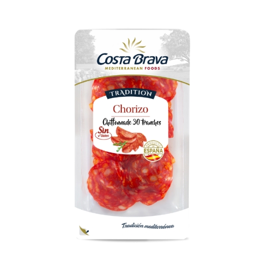 Chorizo Extra Chiffonnade COSTA BRAVA MEDITERRANEAN FOODS