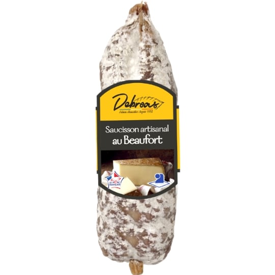 Saucisson Sec au Beaufort Pur Porc DEBROAS