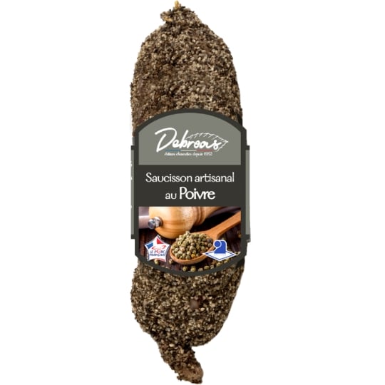 Saucisson Sec au Poivre DEBROAS