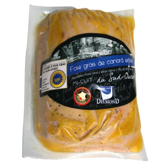 Foie Gras de Canard en Bloc du Sud-ouest Igp DELMOND