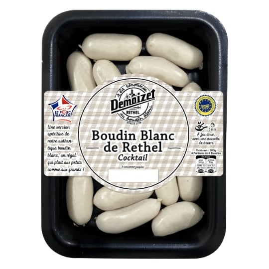 Mini boudins Blancs cocktail DEMOIZET