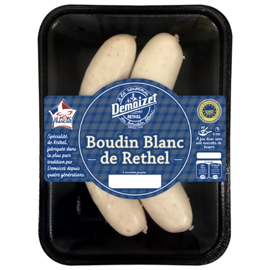 Boudin blanc de Rethel IGP DEMOIZET