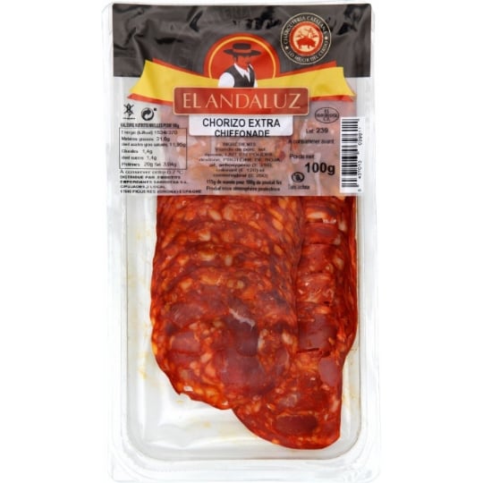 Chiffonnade de Chorizo Extra EL ANDALUZ
