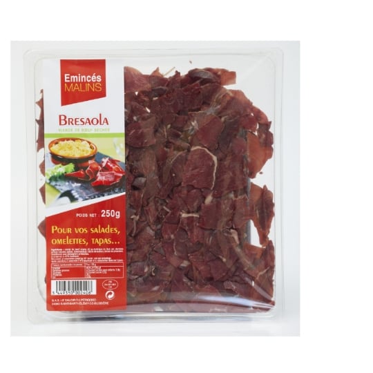 Brésaola Viande de Bœuf séchée  EMINCES MALINS