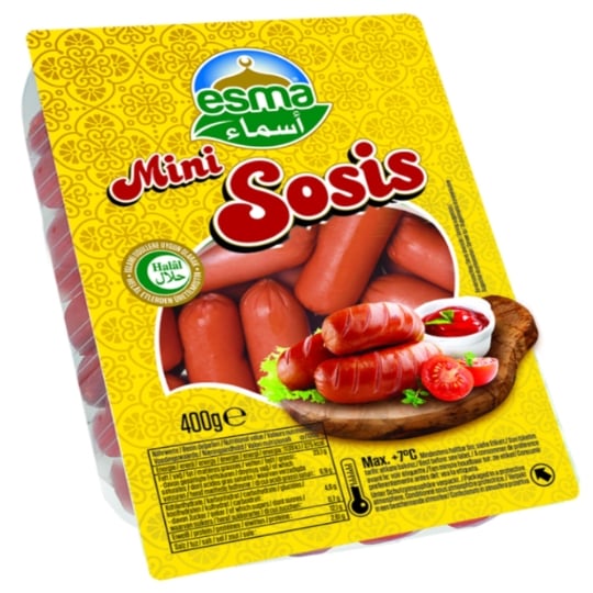 Mini saucisses de dinde halal ESMA