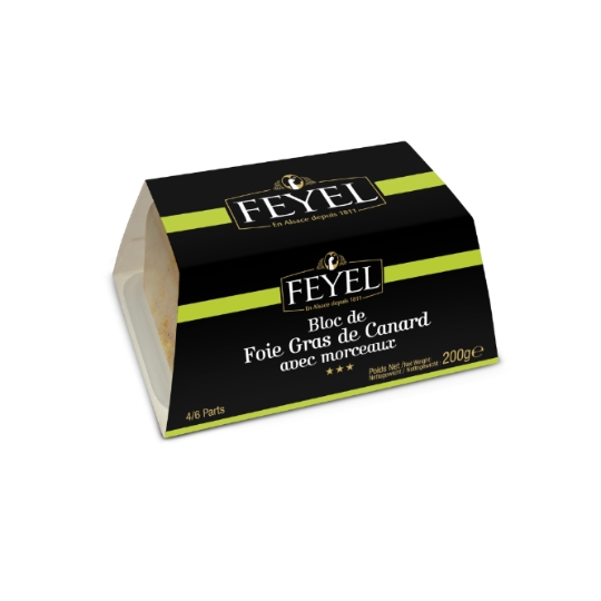 Foie Gras de Canard Avec Morceaux FEYEL