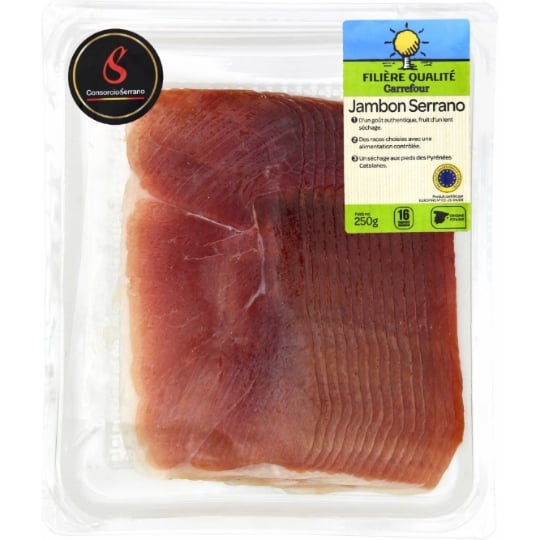 Jambon Serrano FILIERE QUALITE CARREFOUR