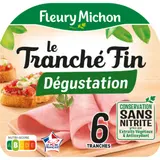 Jambon le Tranché Fin dégustation conservation sans nitrite FLEURY MICHON