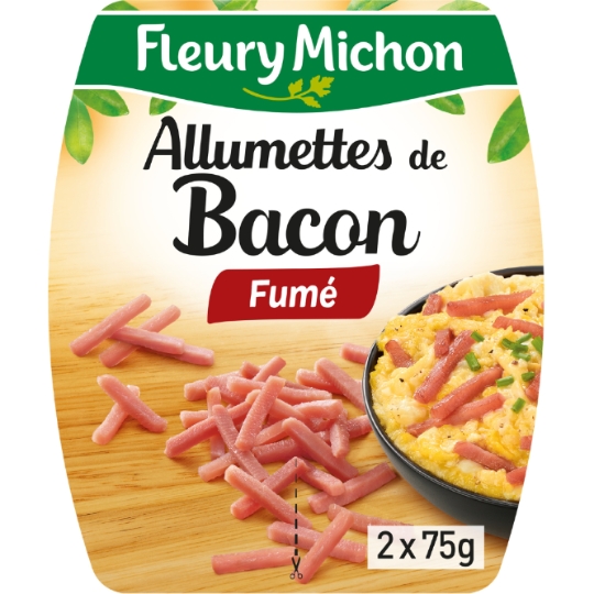 Allumettes de bacon à cuire FLEURY MICHON